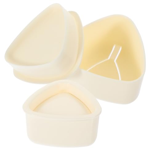 Cabilock 2pcs Nigiri Mold DIY Tool for Rice Molds Triangle Onigiri Maker Sushi Making Tools