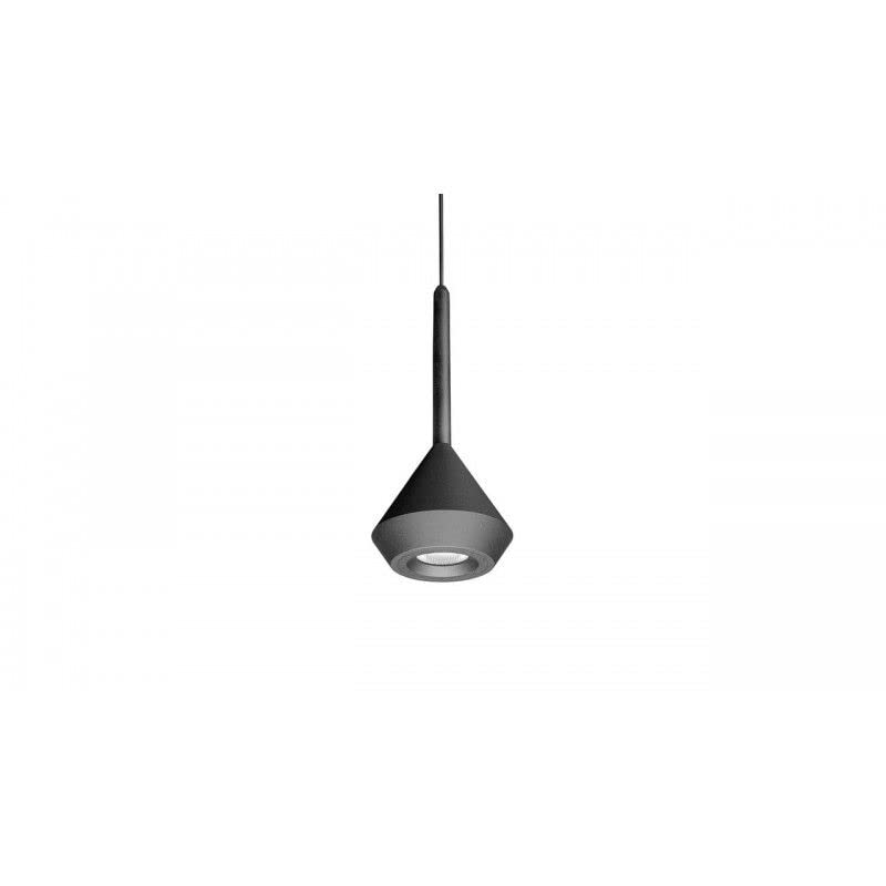 Luminaire SPIN 3 modules ARKOSLIGHT noir suspendu variable 24 degrés 3000K