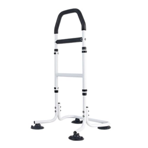 LAJOKING 歩行補助具 パワーアシストフレーム、起き上がり補助、ベッドサイド、トイレの手すり、立ち安全、パンチフリー、転倒防止、ポータブル、軽量、高齢者の家庭での使用に適しています (真空吸盤マットです)