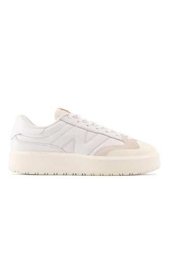 New Balance CT302 Court Sneaker, White/White, 12 US Women/10.5 US Men