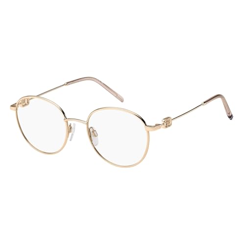Lunettes de vue Tommy Hilfiger TH 2152 DDB monture optique dorée pour femme chic