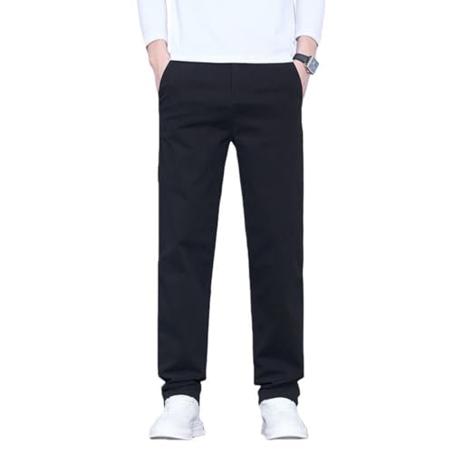 Pantalon élastique homme en coton délavé pour un confort casual