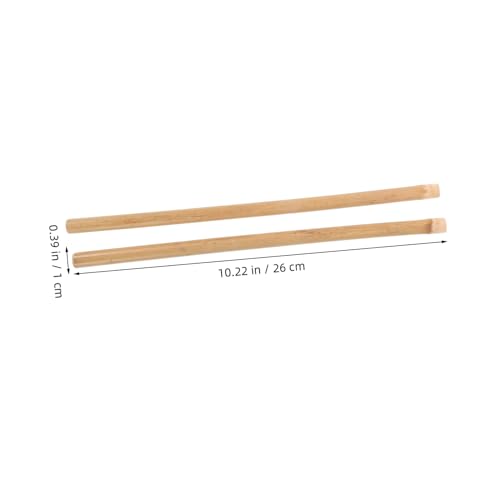 Baquetas BESTonZON para adultos, 1 par, agarre antideslizante, para batería y percusión, duraderas y profesionalmente fabricadas miniatura 2