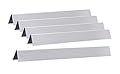 GasSaf 24.5 inch Flavorizer Bar Replacement for Weber 7539, 7540, Genesis 300 Series E-310, E-320, S-310, S-320, EP/CEP 310 & 320 (with Side Mounted Control Panels), 5-Pack Stainless Steel Flavor Bar