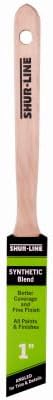 Shur-Line 1" Synthetic Blend Better Angled Paint Brush with Wood Handle - Quantity of (4)