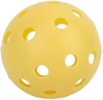 Amazon.co.jp: ゴルフボール 練習球 黄色 穿孔ボール 穴あき