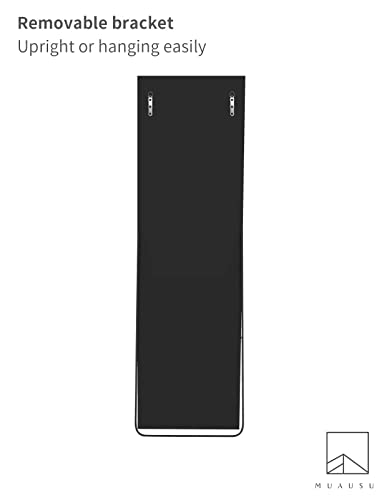 Muausu Full Length Floor Mirror - Luxury Crystal Surround Full Body Mirror With Standing & Hanging #TOP6