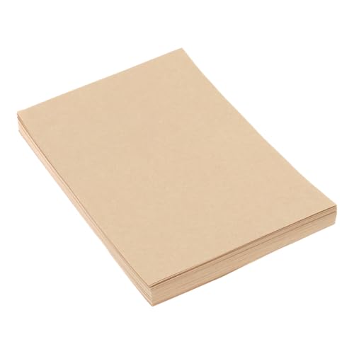 Papier à lettres vintage en kraft naturel pour correspondance et papeterie créative