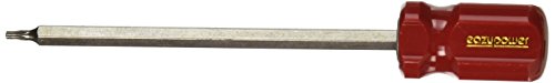 Image of Eazypower 35665 1-Pack Red 2-in-1 T15 /T20 Torx /Tee*Star 6-Inch Screwdriver