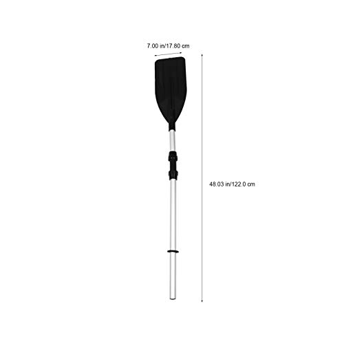 BESPORTBLE 1 par Liga de Alumínio Destacável Caiaque Remo Remo Barco Jet Ski Remo de Canoa para Caia