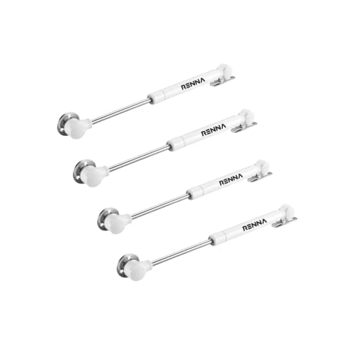Pistão Branco Abertura Porta Armário Branco 120 N - 4 Un