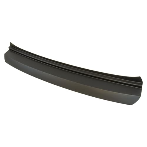 Travall Car Trunk Bumper Protector Compatible with Hyundai Tucson (2015-2018) - Vehicle-Specific Black Smooth Plastic Moulded Rear Bumper Protector