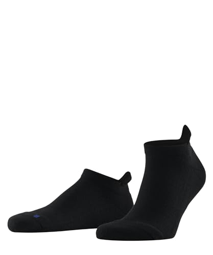 FALKE Unisex Cool Kick Sneaker Socks, Black (Black 3000), 6.5-8.5