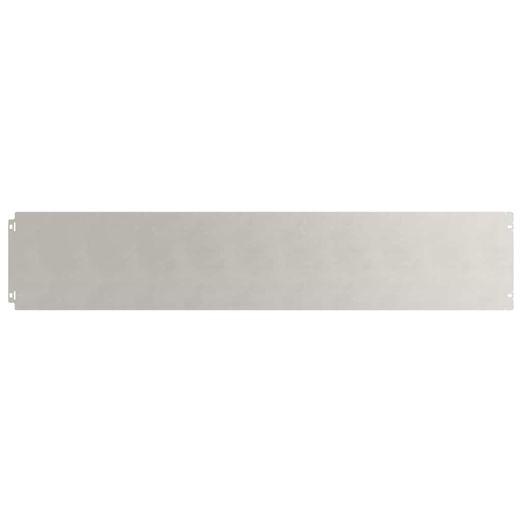 vidaXL Lawn Edgings 30 pcs 20x103 cm Stainless Steel, garden edging, edging for grass lawns, path edging, garden border edging, garden bed edging — image 1