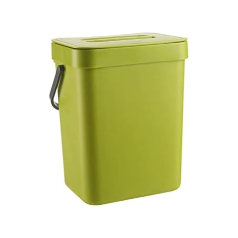 Boxwizard Organic Compost Bin Compost Bin for Kitchen Small Compost Container 3L Kitchen Waste Bin Household Top Container with Lid Waste Composter for Bathroom/Bedroom Indoor Cover