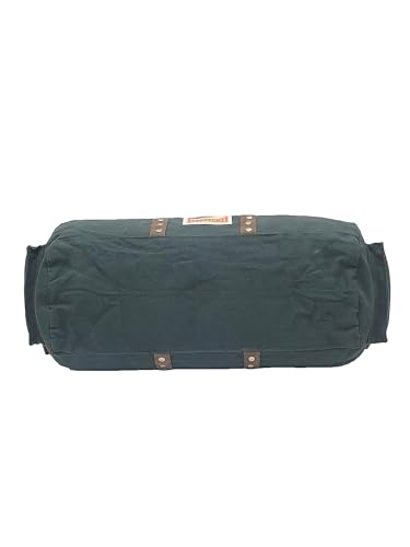 Image of The House of Tara Canvas Travel Duffle Bag 25 litres | Sports Duffel | for Men and Women | Adjustable Broad Strap | Gym Bag | Airline Carry On Luggage | Quick Access Pockets