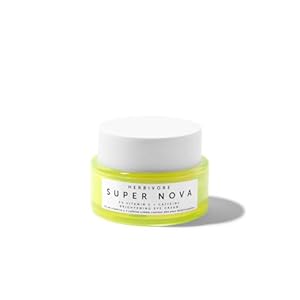HERBIVORE Super Nova Eye Cream – 5% THD Vitamin C & Caffeine, Reduces Dark Circles & Puffiness, Brightens Eyes, Plant-based, Vegan, Cruelty-free, 15mL / 0.5 oz