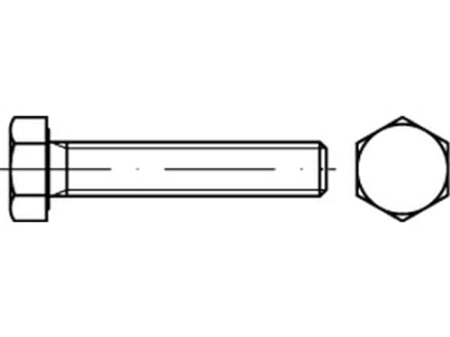 Structural Bolt, 1-8, 4 1/2 L, PK5