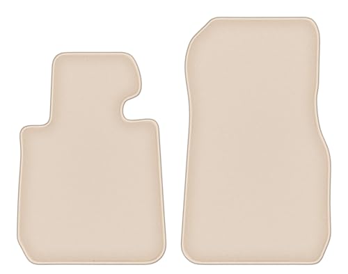 Tapis de voiture BMW 3 F31 Touring velours beige remplacez vos tapis usés avant
