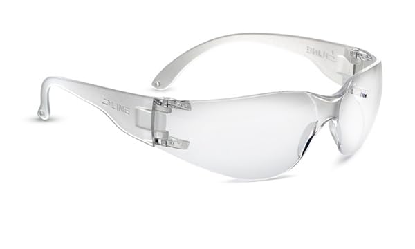 Bolle B-Line BL30 Safety Workwear Glasses Anti Fog/Anti Scratch Coating Goggles Personal Protective Equipment Eye Protection – 1 Pair of Glasses - Clear