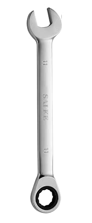 DIGICOP 11mm Dual Heads Double Offset Ring Wrench Spanner Combination Wrench Spanner Double Sided Rachet Wrench