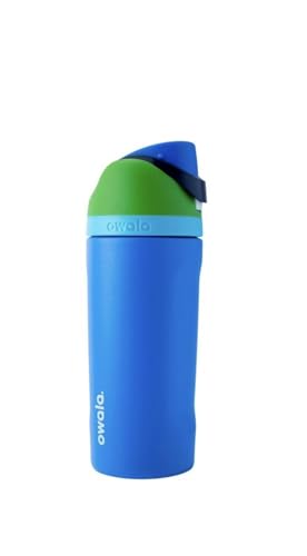 Image of Owala Freesip Water Bottle, 16oz, Green Machine