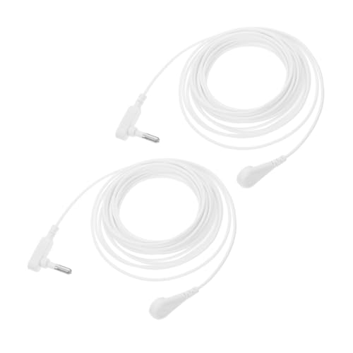 TOBBOMEY Medical Equipment Grounding Sheets Cord 6ft PVC Metal Sturdy Design Easy to Connect Static Electricity Prevention