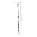 Beavorty Blackhead Shovel Nose Face Tools Face Tools for Women Men Metal Blackhead Removal Tool Facial Skin Care Pore Scraper Clean Tool Metal Pimple Extractor Beauty
