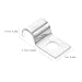 SOLUSTRE 100pcs Tube Fixed Clamps Easy Install Cable Holders for Various Pipes Multipurpose Wire Clips for Automotive Industrial and Outdoor Applications