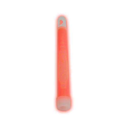 10er Set - Power-Knicklicht/Leuchtstab Tactical Light im Militär-Standard - orange leuchtend (6" / 15cm) - einzeln verpackt - mindestens 12 Stunden Leuchtdauer – Bild 6