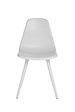 TOPSTAR Sitness Urban Stockholm 6.0 | Esszimmerstuhl & Gastro | Ergonomisch mit 3D-Bewegung | Indoor & Outdoor | Farbe Weiss/Weiss | Made in Germany