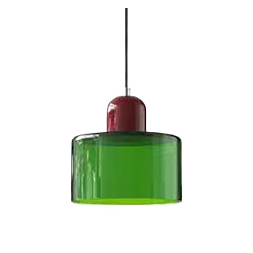 Lustre pour restaurant et bar avec éclairage simple E27 vert - 2