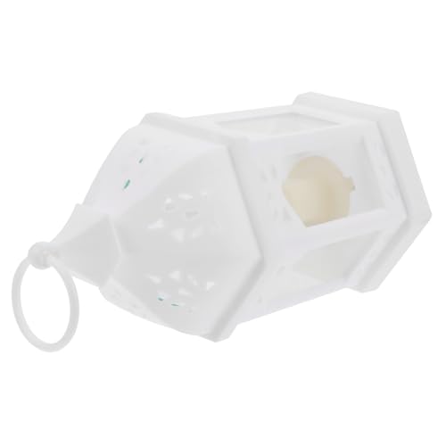 Ciieeo 1Pc Christmas Iron Lantern Candlestick Elegant Desktop Decoration for Holidays Reusable Votive Candle Holder for Parties Weddings and Special Occasions