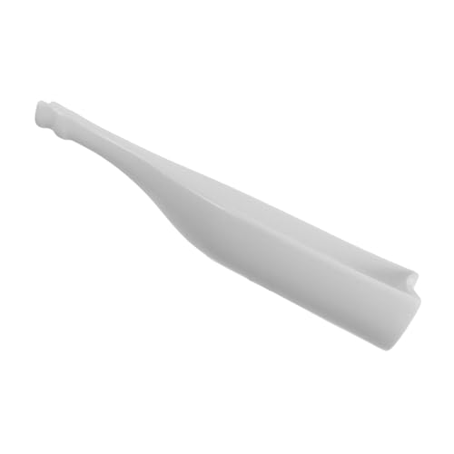 CHICAMPERA Plato Cerámico Forma Botella Elegante para Aperitivos y Sushi Bandeja Práctica para Restaurante y Hogar Resistente y Fácil Limpieza
