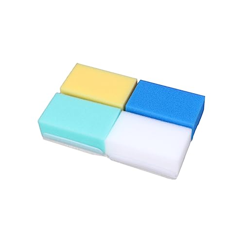 Alipis 4 piezas Esponjas de Baño para Bebés Esponja con Cepillo de Cerdas Suaves para Higiene de Recién Nacidos Herramienta Sensorial Táctil para Masaje Corporal y Color Color Aleatorio