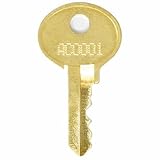 Padlock Replacement Key for Master Lock AC3160