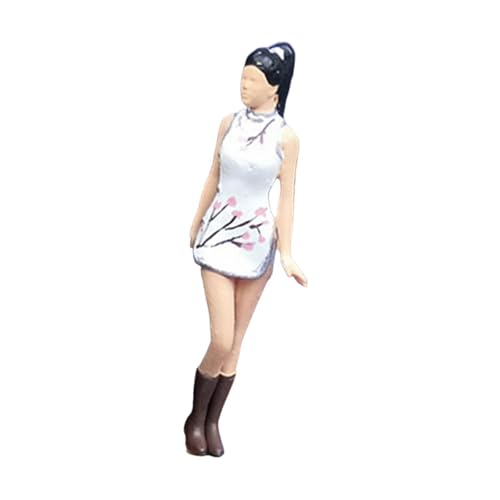 Figurines miniatures peintes 1/64 pour donner de la vie et du volume à vos maquettes vides