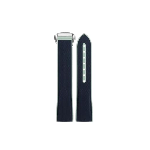 Bracelet MoonSwatch silicone incurvé 20mm étanche avec boucle pliante