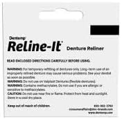 D.O.C. D.O.C. Reline-It Advanced Denture Reliner Kit, 2 each (Pack of 3)