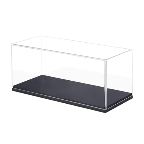 KiBcsLic Model Car Display Case Clear Acrylic Display Case for 1:43 Car Model Transparent Toy Car Organizer Collection Display Box Storage Case Showcase for Statues Figures Arts Car Model Vehicle