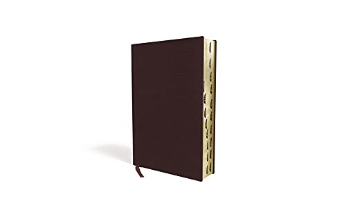Amplified Holy Bible, Bonded Leather, Burgundy, Thumb Indexed: Captures the Full Meaning Behind the Original Greek and Hebrew