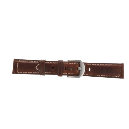 Bracelet de montre cuir lisse facile à installer et ajustable Mipcase