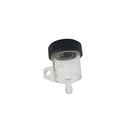 Bouteille de Liquide de Frein Arrière Réservoir de Maître-Cylindre de Frein Tasse d'Huile Universel pour Moto Cover