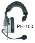 テレックス PH-100 マイク付き片耳ヘッドセット