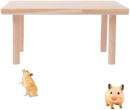 Hamster Plattform Aus Holz - Kletter- & Schlafplattform Für Käfig Mit 14cm Höhe