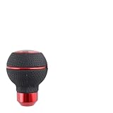 シフトノブヘッド に適合するロジテック に適合するG923 G29 G27 G25 に適合するTH8A に適合するETS2&ATSおよびほとんどの車用ユニバーサル6速マニュアルボールシフトノブ 車用シフトノブヘッド(R left red)