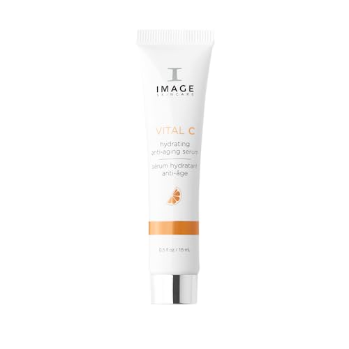 IMAGE Skincare VITAL C Hydrating Anti-Aging Serum with Potent Vitamin C to Brighten Tone and Smooth Appearance of Wrinkles Sample Size 0.5 fl oz