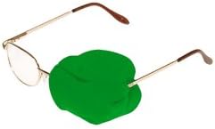 Green Eyeglass Patch