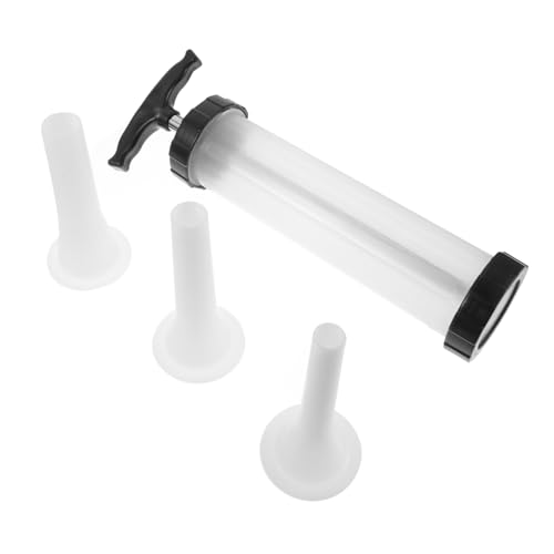 HOUDERCO Poussoir à Saucisse Manuel Compact Outil Pratique pour Farcir la Viande Facile à Nettoyer Ranger pour Usage Domestique et Professionnel