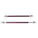 cciyu 2PCS Adjustable Front Lip Rod Bumper Lip Splitter Tie Rod Bars 7.87-13 Inch